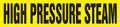 Roll Form Pipe Marker: High Pressure Steam