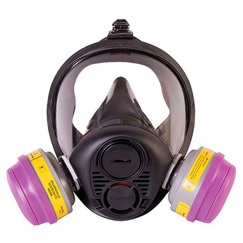 North RU6500 Silicone Full Facepiece Respirator, Large, RU65001L