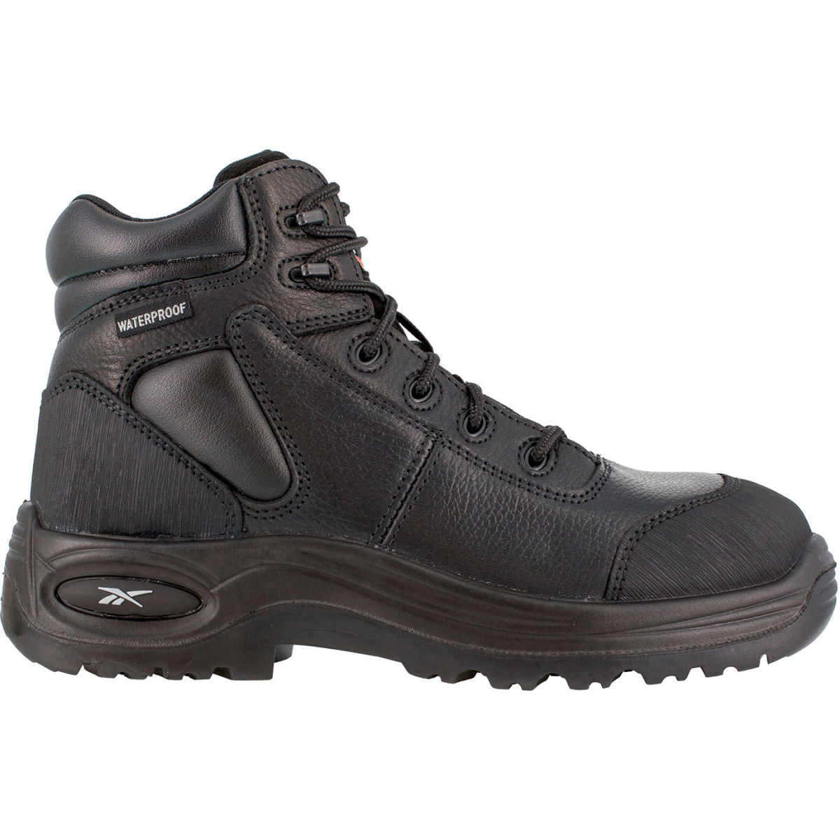 Reebok RB6765 Men's 6in Waterproof Puncture Resistant Sport Boot, Black, Size 14 M