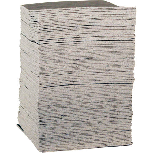 Sellars EverSoak Medium Duty Absorbent Pads, 29 Gallon Capacity, 15in x 19in, 100 Pads/Case