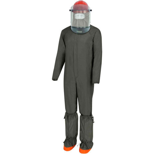 Oberon Clean Room Arc Flash Kit, 8 Cal, 5XL, Large Bootie, No Gloves