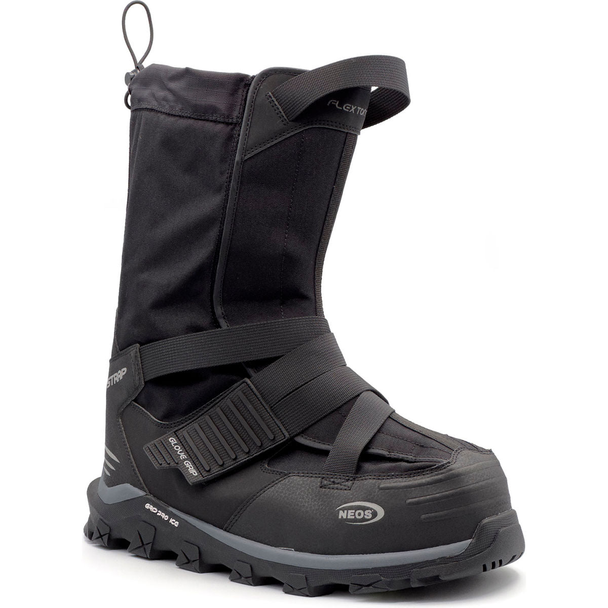 NEOS Klondike GP Men's Overshoes, WP GPI, S, Black