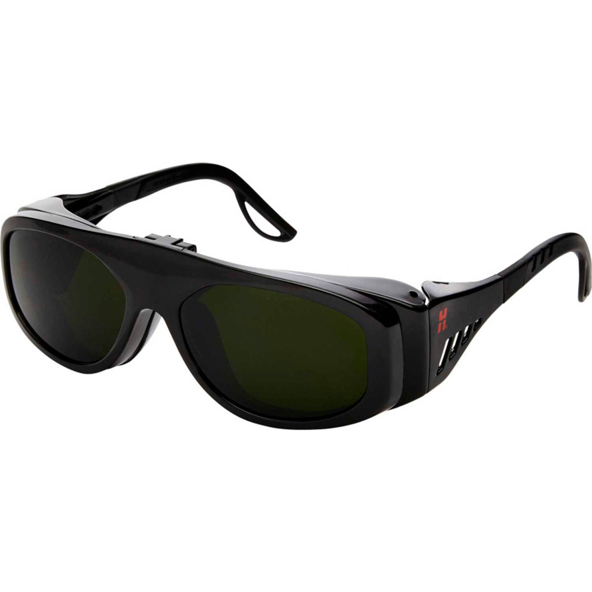 Sellstrom S72905 X35 Safety Cutting Glasses, Hard Coated, Shade 5 UV/IR, Pack of 12