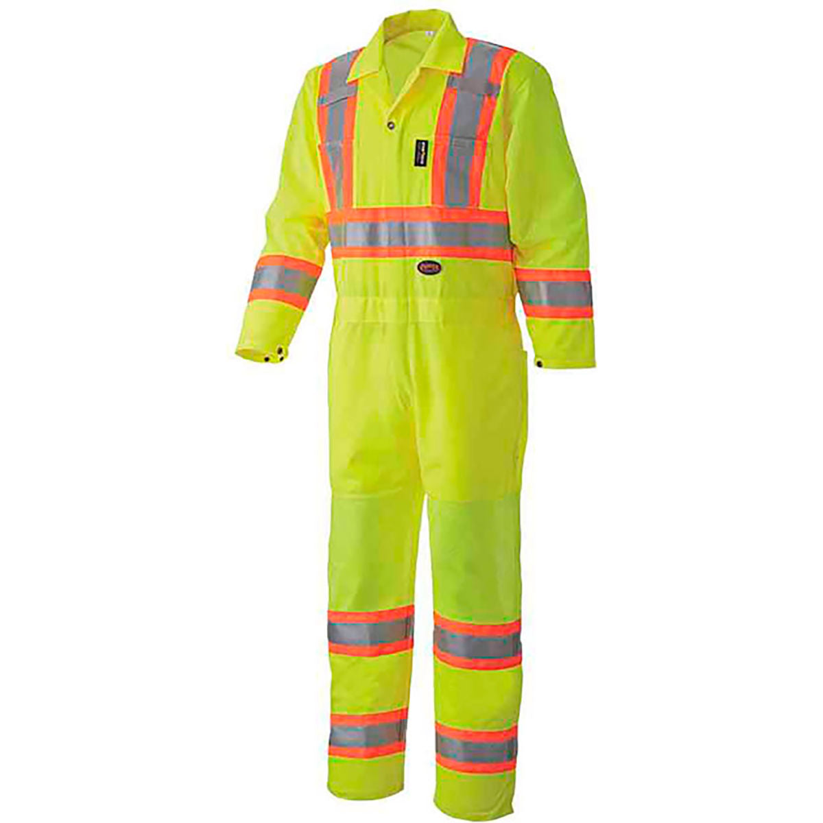 Pioneer Hi-Vis Traffic Safety Pant, M, Hi-Vis Safety Yellow