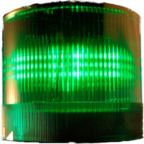 Springer Controls Texelco LA-15-4F 70mm Stack Light, Steady, 120V AC LED, Green