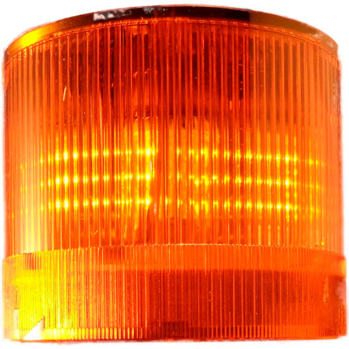 Springer Controls Texelco LA-23-15 70mm Stack Light, Flashing, 120V AC, Amber