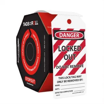 AccuformNMC OSHA Danger Safety Tags 25-Pack