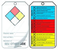 Safety Tag: Hazardous Material (NFPA and HMIS)