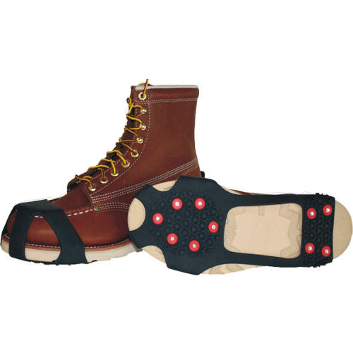 Tingley Winter-Tuff Ice Traction Spikes, Studded Outsole, Black, XL