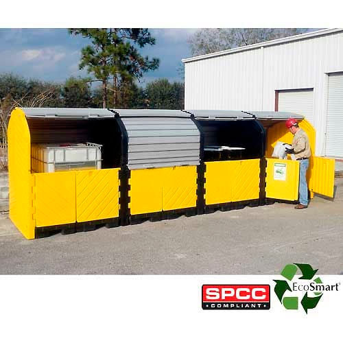 UltraTech Ultra-Hard Top Spill Pallet Plus, P16, With Drain