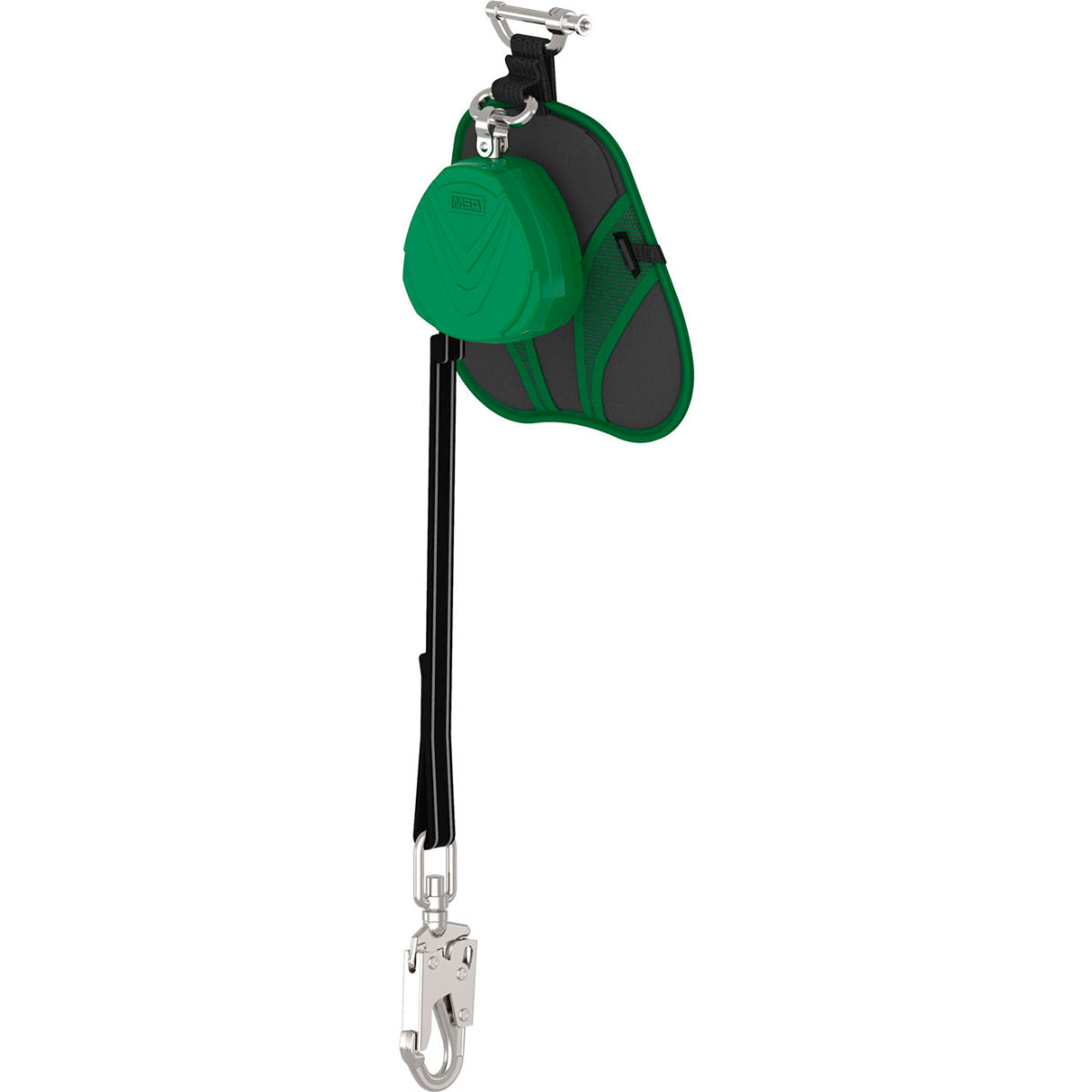 MSA Safety V-Tec Edge Personal Fall Limiter, Single Leg, 36CS Swivel Snap Hook, 8'L