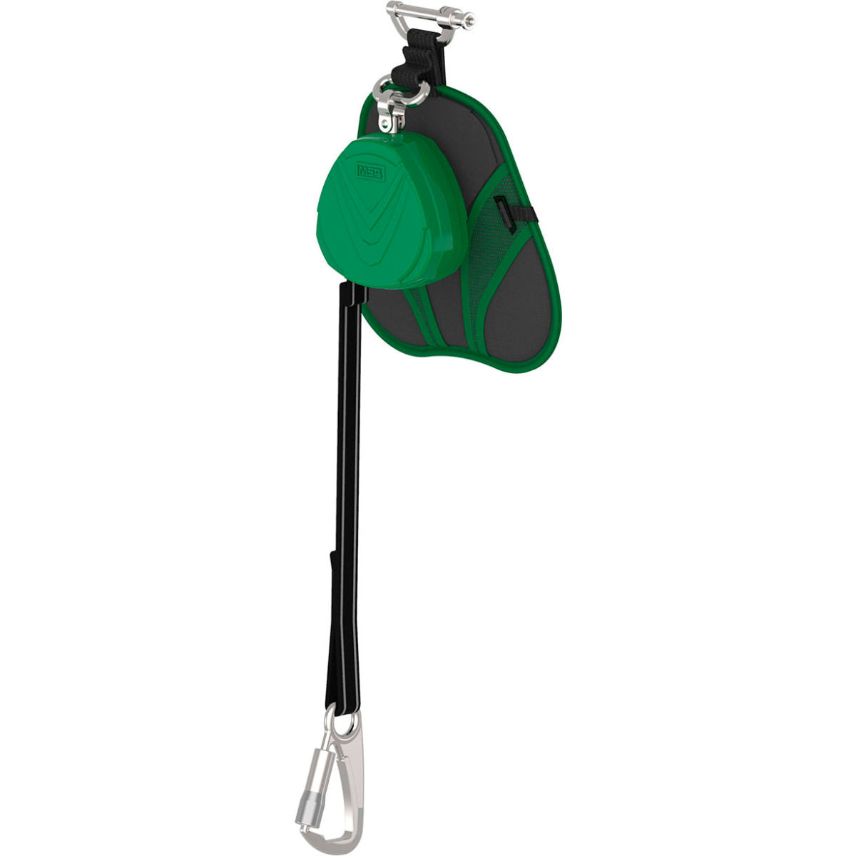 MSA Safety V-Tec Edge Personal Fall Limiter, Single Leg, FP5K Snap Hook, 8'L