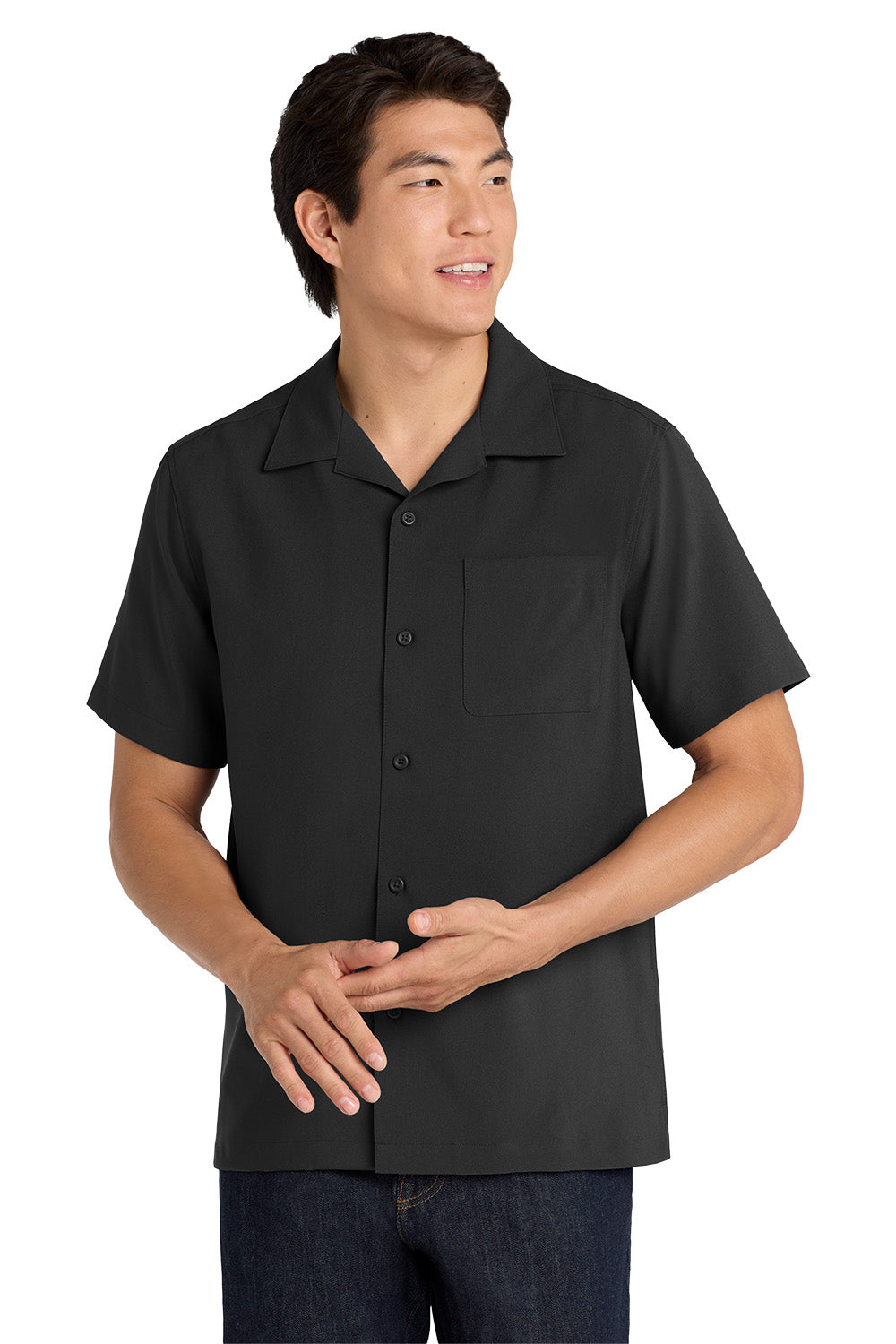 Port Authority Stretch Poplin Shirt W400