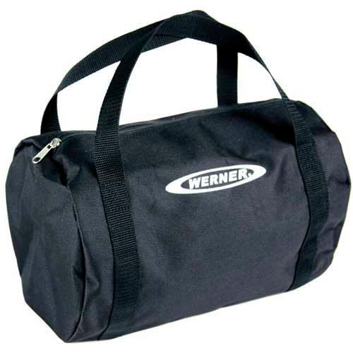 Werner K120000 Small Duffel Bag, 12in x 8in, Black