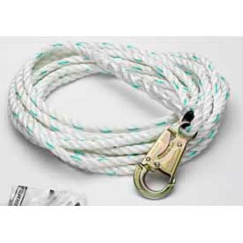 Werner L201100 5/8in Poly-dac Vertical Lifeline, 100'L