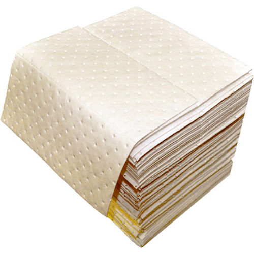 Sustayn Biodegradable Oil Only Pad, Light Weight, 16inW x 18inL, White, 200/Pack