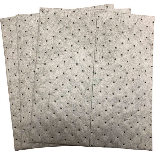 Sustayn Biodegradable Universal Pad, Heavy Weight, 16inW x 18inL, Gray, 100/Pack