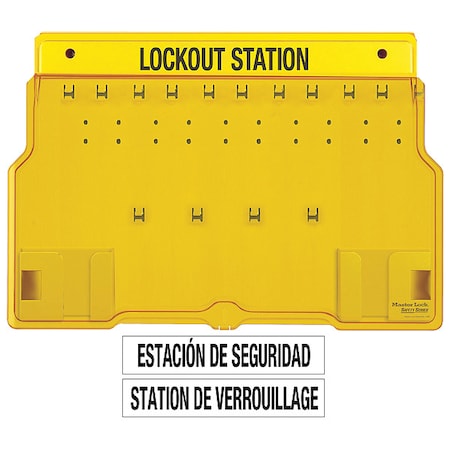 Master Lock 1483B Safety Series LOTO Station