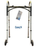Folding Aluminum 2-Button Walker